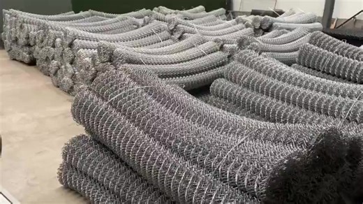 Galvanized Cyclone Wire Mesh Fencing Chain Link Security Fence Design