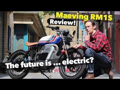 Maeving RM1S Review | Electric motorcycling with a cool retro twist ... and 70mph top speed!