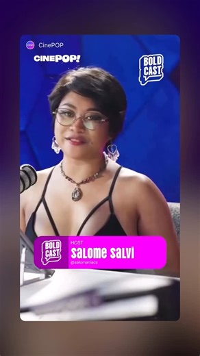 Chaztine on Instagram: "My BoldCast Interview with Salome Salvi... #cinepop #highlightsシ゚ #follower"