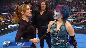 Becky Lynch joins the Women's WarGames Match, Team Heels standing tall and ends the show! #SmackDown | The Low Blow