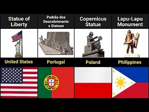 50 Famous Statues From Different Countries 🌍 | World’s Iconic Sculptures & Monuments