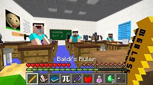 6.7K views · 130 reactions | HOW TO PLAY as BALDI BASICS in MINECRAFT! | Preston Tv | Facebook