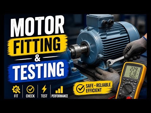 💥 Motor Installation & Final Testing | Complete Tutorial