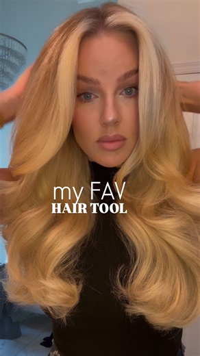 Summer Pardi on Instagram: "More tips & tricks 🕺 Comment LINKS and I’ll dm you everything I use for this hairstyle. #sharkairwrap #hairtutorial #diyblowout"