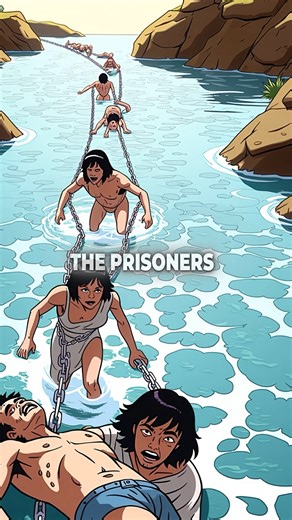 317K views · 1.7K reactions | According to legend, a Roman general built a human bridge from prisoners  It might be fictional — but if true, it’s horrifying. #history #war #ancient #darkhistory #explorepage #viral | Scary Films 202 | Facebook