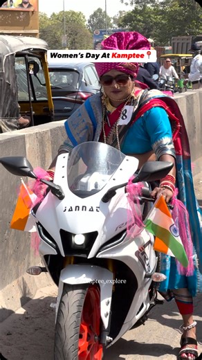 Kamptee Explore 🌟 on Instagram: "Women’s day at kamptee 📍 . Credit and Organize by Anshita Beauty Academy & Satguru Travels Swati Ashish kawale and Ashish kawale . Follow for more @kamptee_explore . #kamptee #viral #explore #women #womenpower #narishakti #girl #ladies"