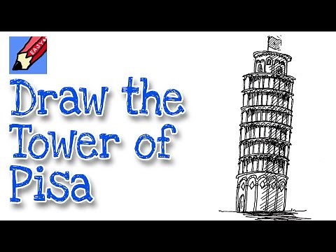 How to draw the Leaning Tower of Pisa