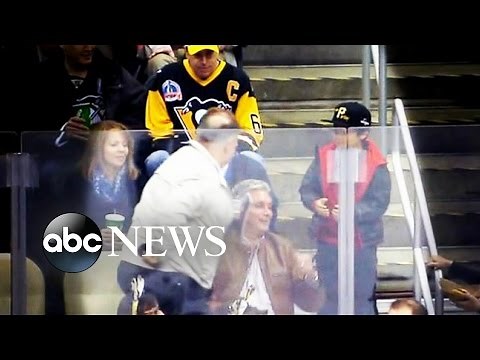 Give the Kid Back the Puck. Hockey Fans Call Foul