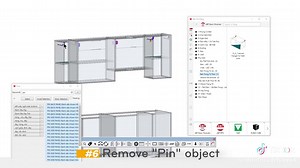[Tips] How to install hanger accessories for wall cabinet unit using #ABF #SketchUp #CNC