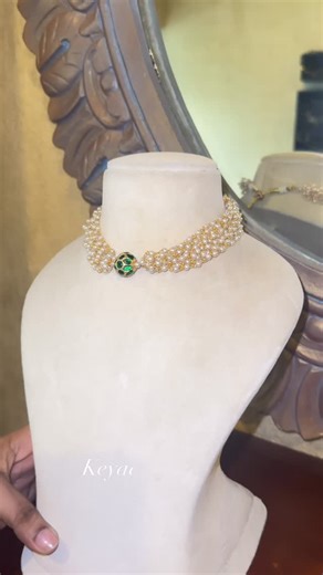 Keyaa | Dm to buy! Pearls jadau | Instagram
