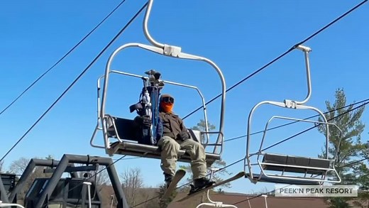 Golf or Ski? Why not both! This weekend at Peek’n Peak, you have the unique opportunity to choose between skiing, snowboarding, snow tubing or playing a round of golf at the Upper Course! See full details at pknpk.com | Peek'n Peak Resort