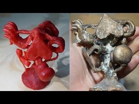 DIY Bronze Casting using Lost Wax Method. FROM CHEESE TO BRONZE!