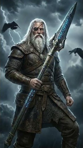 Gungnir – Der Speer, den nichts aufhalten kann | Odin-Universum 🔱 #nordischemythologie #odin