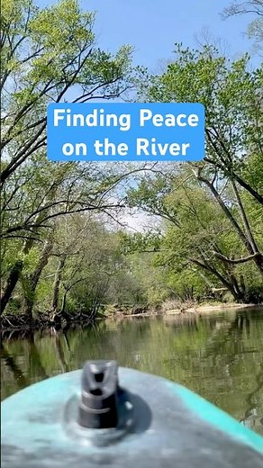 Be Water: Finding Peace on the River | Blue River, Indiana #innerpeace
