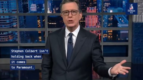 Stephen Colbert roasts Paramount over WBD takeover bid