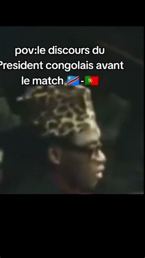 Mobutu's shocking speech against Portugal