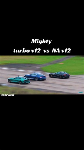 Rev lab on Instagram: "Aston martin vanquish vs Bentley continental GT vs Ferrari 812 DRAG RACE @carwow"