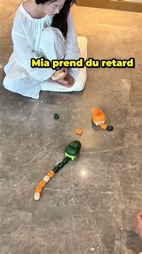 Un jeu de serpent avec de la nourriture a dégénéré 😂