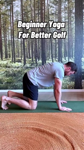 This routine takes < 10 min and my back feels so good after Besides strength and power training, I can’t think of another practice that complements the game of golf as well as yoga Nod to for introducing me to this routine and the benefits of yoga for golfers during our time coaching at UC Santa Barbara #yoga #golfyoga #golfmobility #golfstretches
