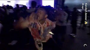 Kendall Jenner films Jaden Smith dancing around a music festival