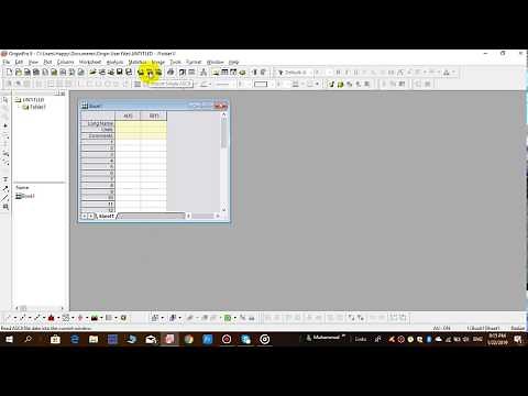 How to edit the axis of a graph in origin