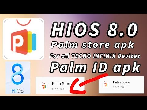 Tecno and Infinix mobiles new palm store or palm id update apps
