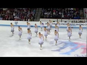 2013 World Synchronized Skating SP 3 Team Russia 1