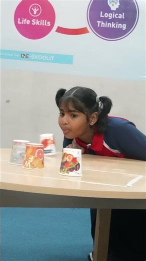 Blow the cup challenge!