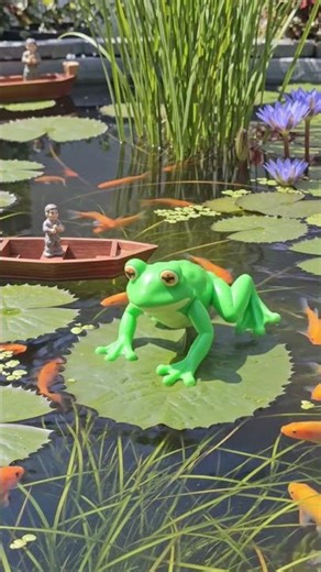 #koi #ai #frog #aishorts