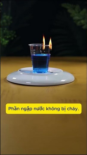 Khoa học thú vị về lửa và nước