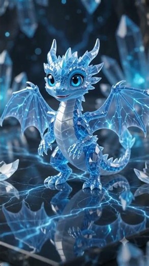 ⚡ Crystal Lightning Dragon Hatches from a Thunder Egg! 🐉✨ #Shorts