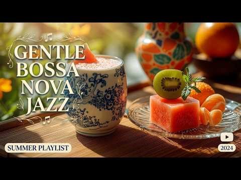 Cozy Spring Morning Bossa Nova Jazz - Gentle Chill Jazz for Relaxation & Focus
