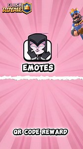 Clash Royale FREE Emotes You Should Try 😳 Scan the QR Code & Claim Rewards 🎁 #ClashRoyale #ClashRoyaleEmotes #CRFreeEmotes #CRRewards #QRScan #MobileGaming | CR Shorts