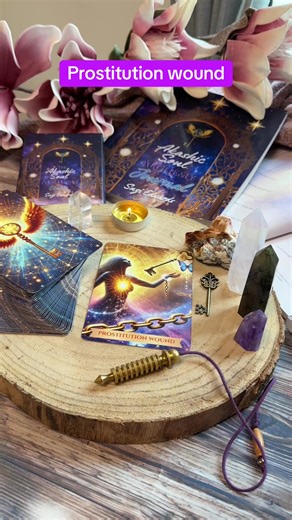 The Prostitution Wound isn’t about sex. It’s about giving for survival, safety, or acceptance. Many spiritual women learned to give themselves away to belong. This once kept you safe — but it’s no longer required. You are allowed to receive. Without sacrifice. ✨ Card pulled from the Akashic Soul Alchemy Oracle ✨ If this resonates, leave a 🕯️ #AkashicRecords #AkashicSoulAlchemy #OracleCardReading #SpiritualAwakening #SoulHealing