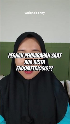 Have you ever experienced bleeding while having a cyst? #wulandchannel #endometriosiscyst #brownc...