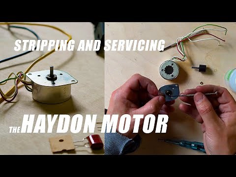 Servicing The Haydon Motor for AR XA/XB Acoustic Research Turntables