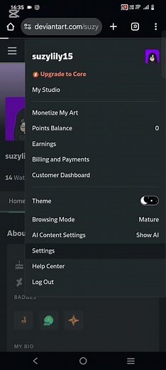 How to change deviantart pronouns