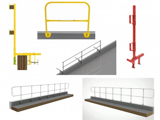 Parapet Guardrail System