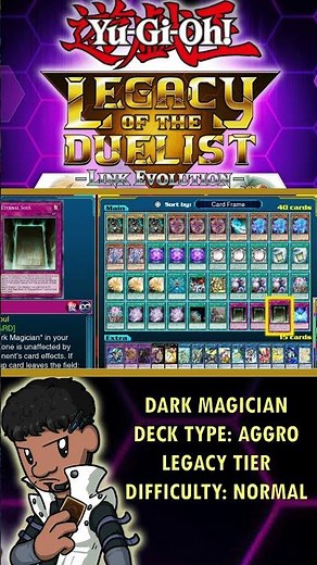 Yu-Gi-Oh! BEST! DARK MAGICIAN Deck Profile - Legacy of the Duelist: Link Evolution