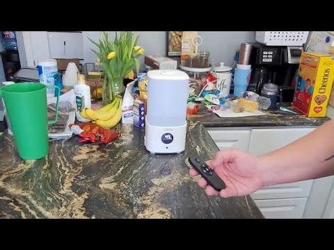 🔥 Trying out the remote control of the humidifier