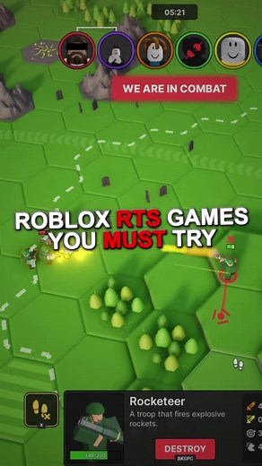 Top Real-Time Strategy Games on Roblox