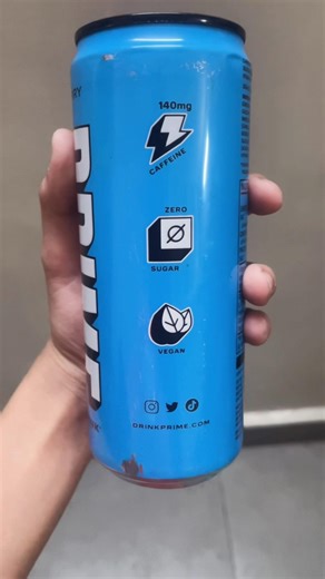 Prime | Drink | ₹1600 | Blue Raspberry | 140 MG | Energy Drink | 🔥💙