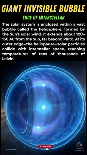 The mysterious giant invisible bubble - #spacefacts,#solarsystem,#sun,#voyager1,#voyager2