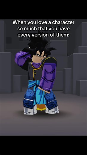 I love gb #fyp #anime #dragonballsuper #gokublack #roblox | Goku Black