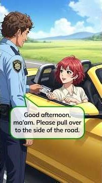 Pulled Over by the Police 🚓 | Real American English Conversation ‪@nativeenglish2024‬