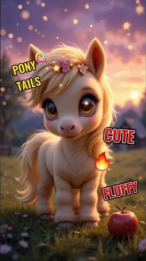 PONY = TINY Horse, HUGE Cuteness! 🐴😍 #facts #foryoupage #pony #cute #fypシ #animals #cuteanimals