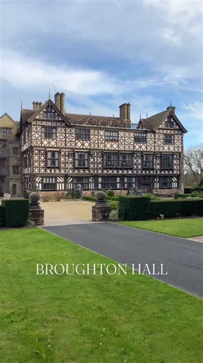 Christopher John Davies on Instagram: "Where better to start our tour of Broughton Hall than it’s splendid South Front shown in this reel. Broughton is the home of Billionaire @johncaudwell who very kindly invited us for a private tour of his incredible family home. . The South front is the main entrance front, the view down the drive towards it is incredible, but sadly my videos of it didn’t work out, as I was trying to drive and film at the same time, so I’m hoping to return in the Spring to c
