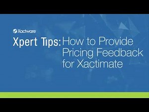 Xactimate Xpert Tip: How to Provide Pricing Feedback For Xactimate