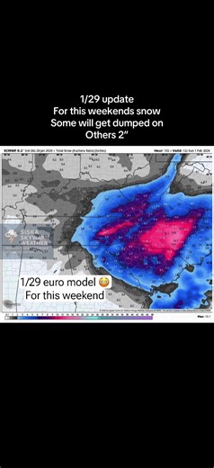 #snow #nc #sc #map Saturday euro American Canadian models 1/29am #SiskaSkywarnNews