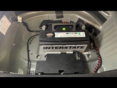 Audi A4 2011 battery location and instructions